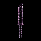 NEBULA SERIES BY IBIZA - MODELL 24 DILDO BOROSILIKATGLAS KLAR 28.5 CM -O- 5 CM - Vanelion Paradise
