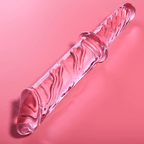 NEBULA SERIES BY IBIZA - MODELL 24 DILDO BOROSILIKATGLAS KLAR 28.5 CM -O- 5 CM - Vanelion Paradise