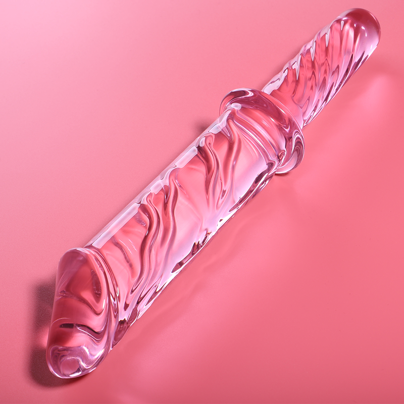 NEBULA SERIES BY IBIZA - MODELL 24 DILDO BOROSILIKATGLAS KLAR 28.5 CM -O- 5 CM