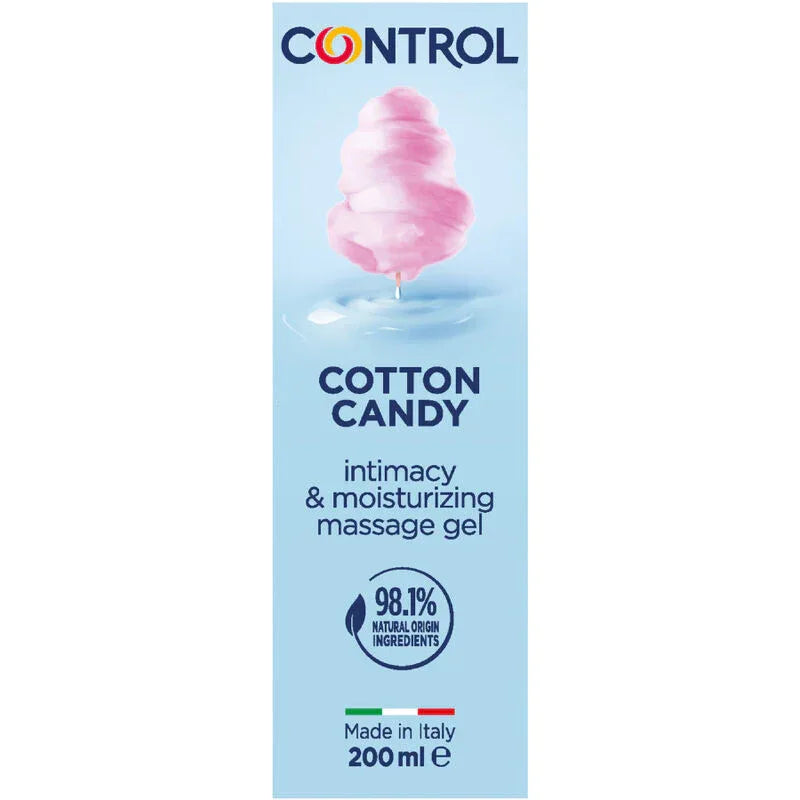 CONTROL - COTTON CANDY MASSAGEGEL 3 IN 1 200 ML - Vanelion Paradise