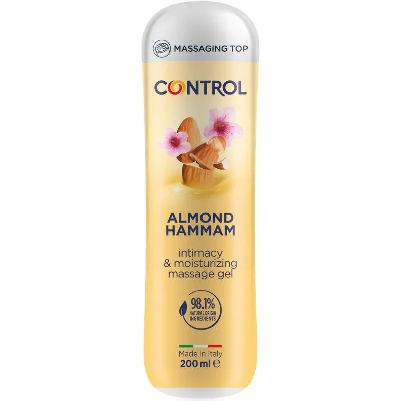 CONTROL - MANDEL HAMMAM-MASSAGEGEL 3 IN 1 200 ML - Vanelion Paradise