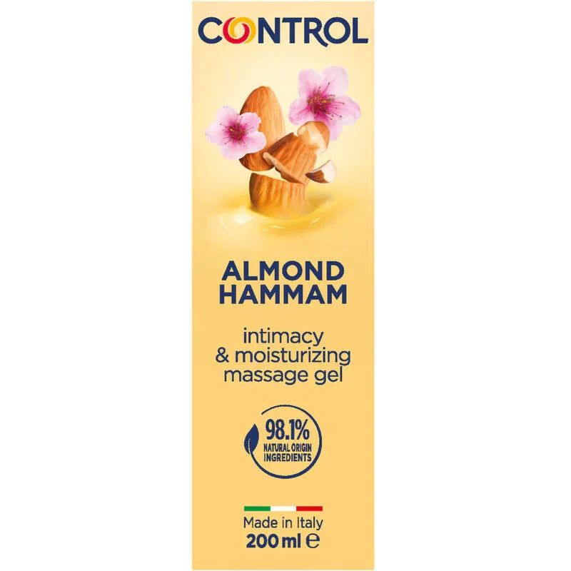 CONTROL - MANDEL HAMMAM-MASSAGEGEL 3 IN 1 200 ML - Vanelion Paradise