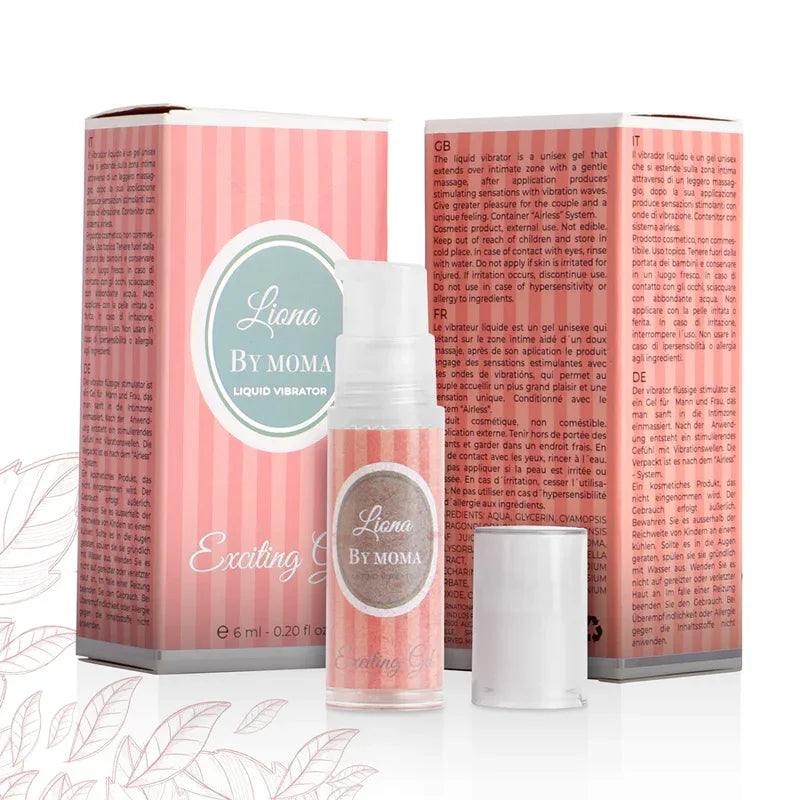 LIONA BY MOMA - FLÜSSIGER VIBRATOR AUFREGENDES GEL 6 ML - Vanelion Paradise