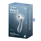 SATISFYER - PRO 2 LUFTPULSSTIMULATOR - Vanelion Paradise