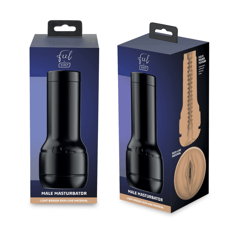 KIIROO - FEEL STROKER MASTURBATOR STIMULATOR - HELLBRAUN - Vanelion Paradise