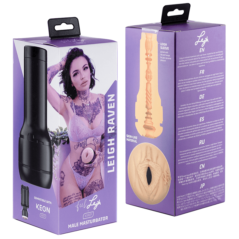 KIIROO - FEEL LEIGH RAVEN STARS KOLLEKTION STROKERS - Vanelion Paradise