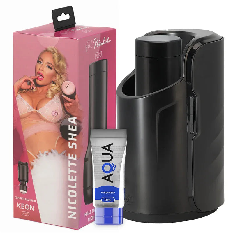 KIIROO - KEON + FEEL NICOLETTE SHEA STROKER + AQUA-QUALITTS-SCHMIERMITTEL 50 ML - Vanelion Paradise