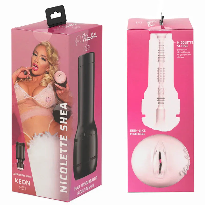 KIIROO - KEON + FEEL NICOLETTE SHEA STROKER + AQUA-QUALITTS-SCHMIERMITTEL 50 ML - Vanelion Paradise