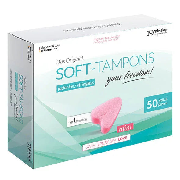 JOYDIVISION SOFT-TAMPONS - ORIGINAL WEICHE TAMPONS MINI X 50 EINHEITEN - Vanelion Paradise