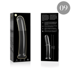 NEBULA SERIES BY IBIZA - MODELL 9 DILDO BOROSILIKATGLAS KLAR 15.5 CM -O- 2.5 CM - Vanelion Paradise