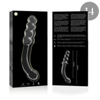 NEBULA SERIES BY IBIZA - MODELL 14 DILDO BOROSILIKATGLAS KLAR 18.5 CM -O- 3 CM - Vanelion Paradise