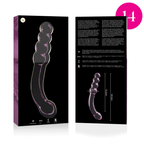 NEBULA SERIES BY IBIZA - MODELL 14 DILDO BOROSILIKATGLAS KLAR 18.5 CM -O- 3 CM - Vanelion Paradise