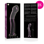 NEBULA SERIES BY IBIZA - MODELL 18 DILDO BOROSILIKATGLAS KLAR 18.5 CM -O- 3.5 CM - Vanelion Paradise