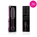 NEBULA SERIES BY IBIZA - MODELL 20 DILDO BOROSILIKATGLAS KLAR 20.5 CM -O- 3 CM - Vanelion Paradise