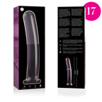 NEBULA SERIES BY IBIZA - MODELL 17 DILDO BOROSILIKATGLAS KLAR 18.5 CM -O- 3 CM - Vanelion Paradise