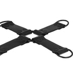 INTENSE FETISH Hog Tie – 4-Wege Mehrfachfessel aus veganem Leder - Vanelion Paradise