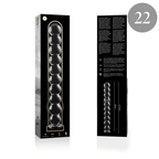 NEBULA SERIES BY IBIZA - MODELL 22 DILDO BOROSILIKATGLAS KLAR 21.5 CM -O- 2.5 CM - Vanelion Paradise