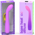 B SWISH - BGEE HEAT INFINITE DELUXE WIEDERAUFLADBARER VIBRATOR LAVENDEL SILIKON - Vanelion Paradise