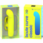 B SWISH - BCUTE CURVE INFINITE KLASSISCHER WIEDERAUFLADBARER SILIKONVIBRATOR GELB - Vanelion Paradise