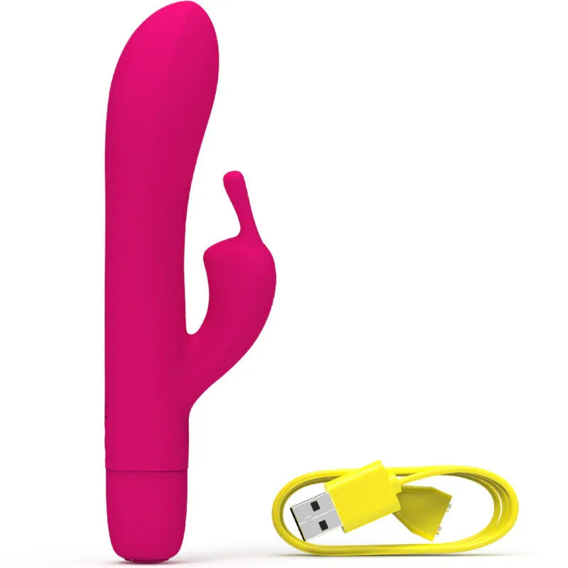 B SWISH - BWILD BUNNY INFINITE KLASSISCHER WIEDERAUFLADBARER VIBRATOR ROSA SILIKON - Vanelion Paradise