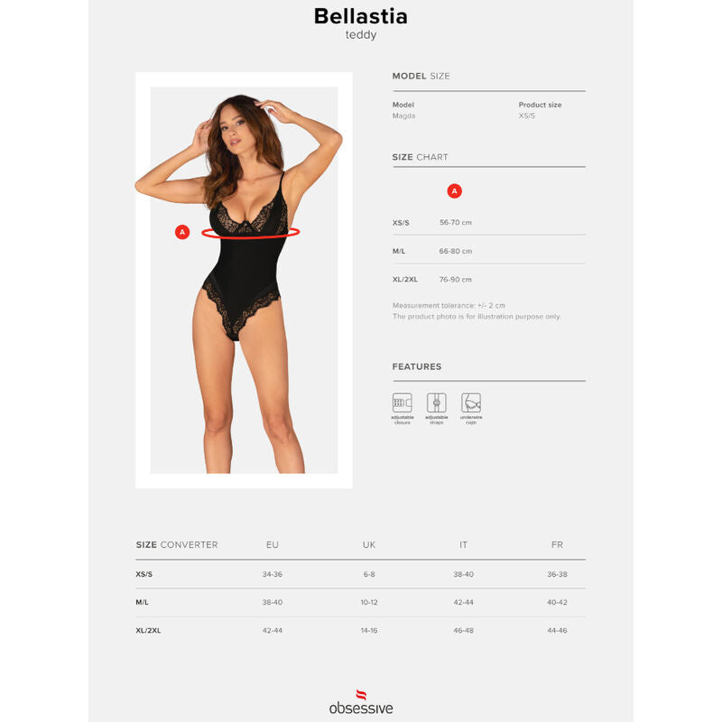 OBSESSIVE - BELLASTIA TEDDY XS/S