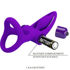 PRETTY LOVE - VIBRATORRING 10 VIBRATIONEN LILA SILIKON - Vanelion Paradise