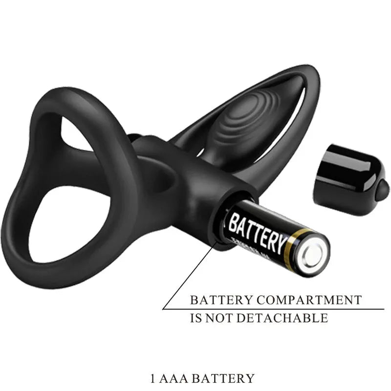 PRETTY LOVE - VIBRATIONSRING 10 VIBRATIONEN SCHWARZES SILIKON - Vanelion Paradise