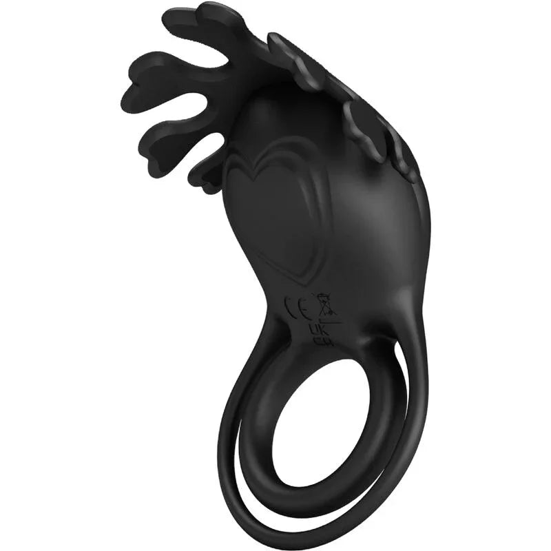 PRETTY LOVE - RUBEN VIBRATORRING 7 VIBRATIONEN SCHWARZES SILIKON - Vanelion Paradise