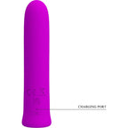 PRETTY LOVE - CURTIS MINI SUPER POWER VIBRATOR 12 LILA SILIKONVIBRATIONEN - Vanelion Paradise