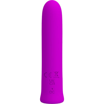 PRETTY LOVE - CURTIS MINI SUPER POWER VIBRATOR 12 LILA SILIKONVIBRATIONEN