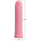 PRETTY LOVE - CURTIS MINI SUPER POWER VIBRATOR 12 ROSA SILIKONVIBRATIONEN - Vanelion Paradise