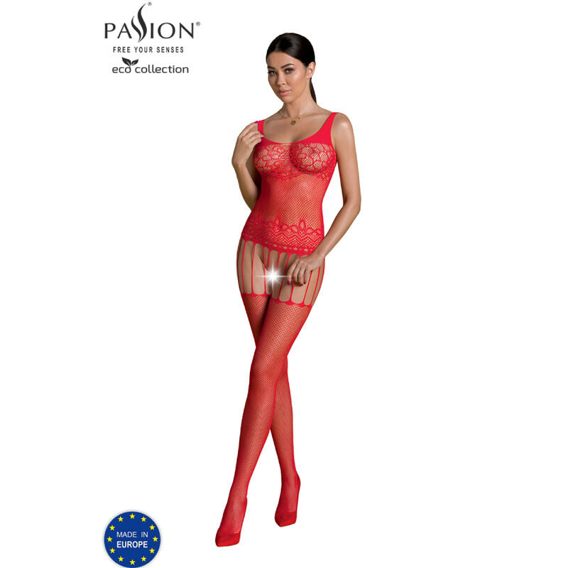 PASSION - ECO COLLECTION BODYSTOCKING ECO BS001 SCHWARZ