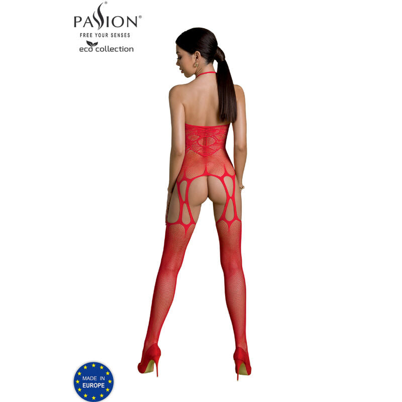 PASSION - ECO COLLECTION BODYSTOCKING ECO BS002 SCHWARZ