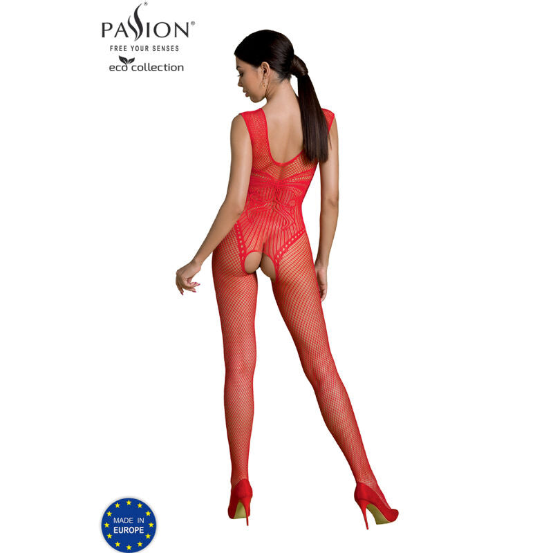 PASSION - ECO COLLECTION BODYSTOCKING ECO BS003 SCHWARZ