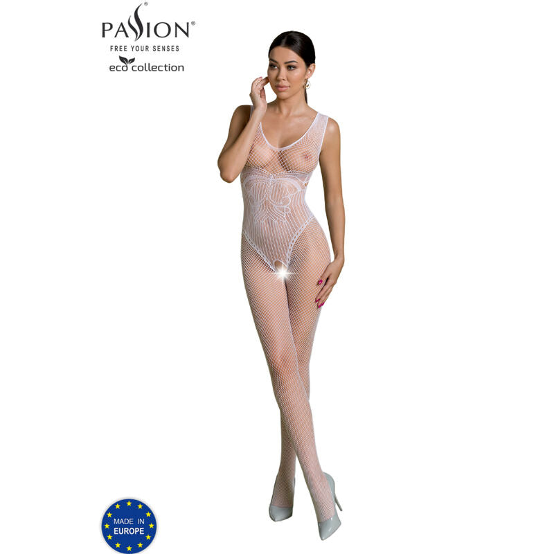 PASSION - ECO COLLECTION BODYSTOCKING ECO BS003 SCHWARZ