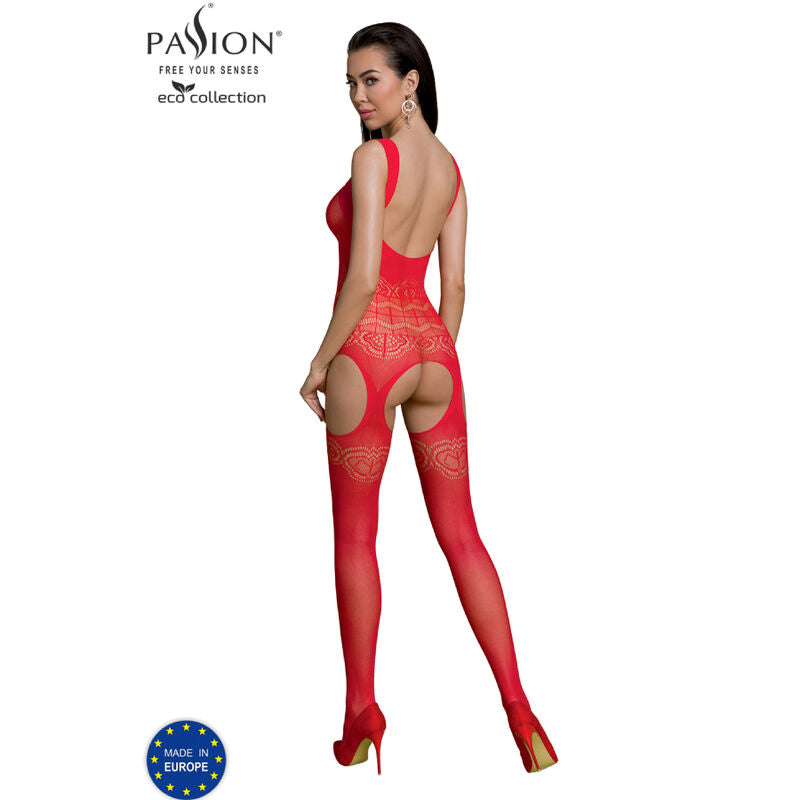 PASSION - ECO COLLECTION BODYSTOCKING ECO BS005 SCHWARZ