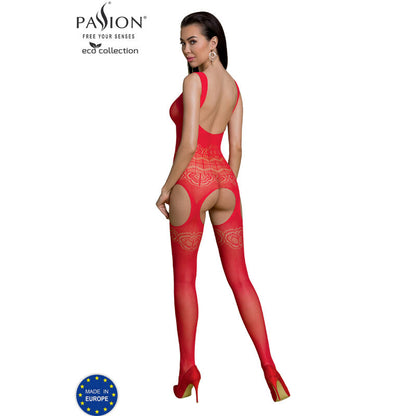 PASSION - ECO COLLECTION BODYSTOCKING ECO BS005 SCHWARZ