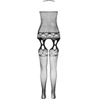 PASSION - ECO COLLECTION BODYSTOCKING ECO BS006 ROT
