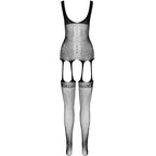 PASSION - ECO COLLECTION BODYSTOCKING ECO BS007 ROT