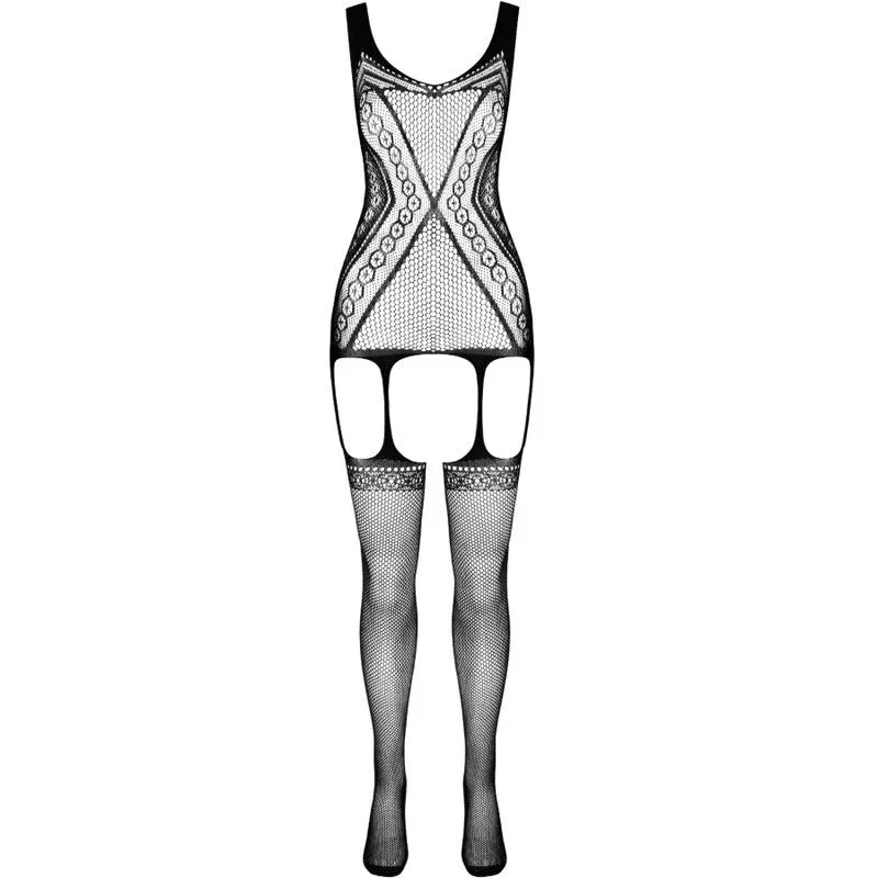 PASSION - ECO COLLECTION BODYSTOCKING ECO BS007 SCHWARZ - Vanelion Paradise