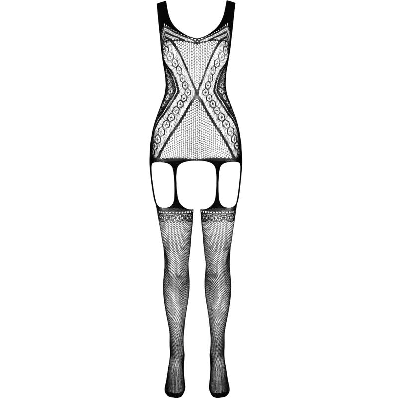 PASSION - ECO COLLECTION BODYSTOCKING ECO BS007 ROT