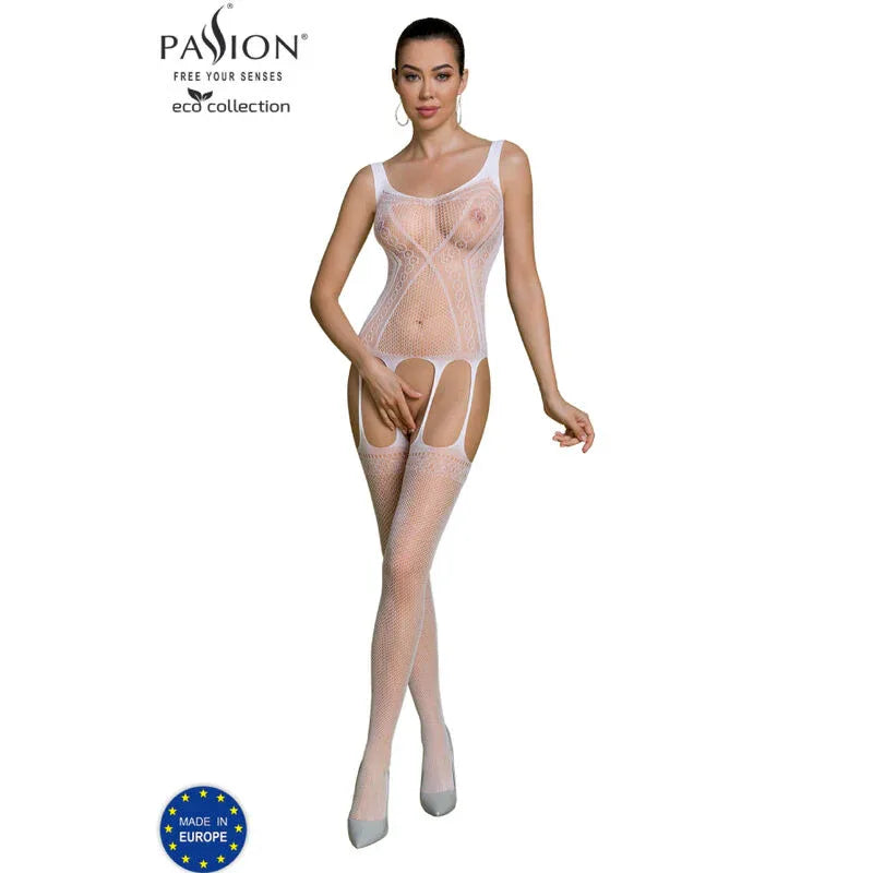 PASSION - ECO COLLECTION BODYSTOCKING ECO BS007 SCHWARZ - Vanelion Paradise