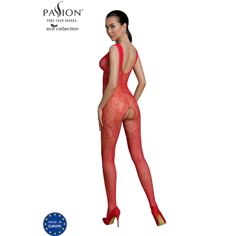 PASSION - ECO COLLECTION BODYSTOCKING ECO BS012 SCHWARZ