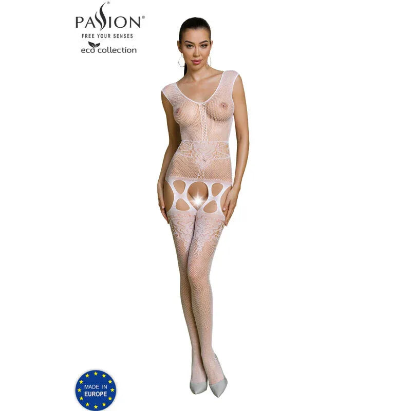 PASSION - ECO COLLECTION BODYSTOCKING ECO BS014 SCHWARZ - Vanelion Paradise