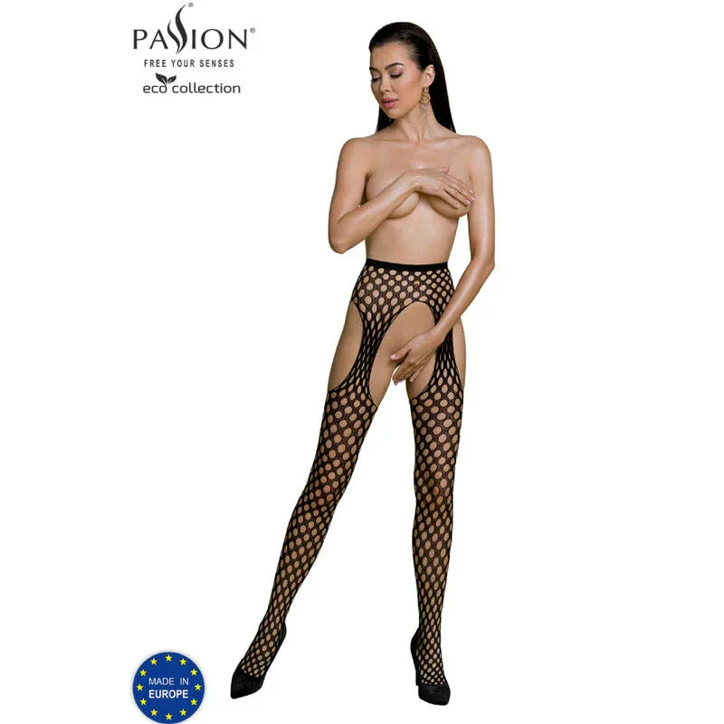 PASSION - ECO COLLECTION BODYSTOCKING ECO S003 SCHWARZ - Vanelion Paradise