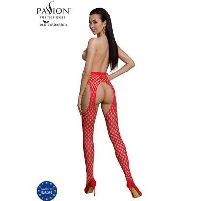 PASSION - ECO COLLECTION BODYSTOCKING ECO S003 SCHWARZ