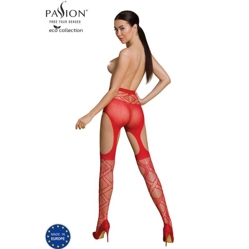 PASSION - ECO COLLECTION BODYSTOCKING ECO S005 SCHWARZ