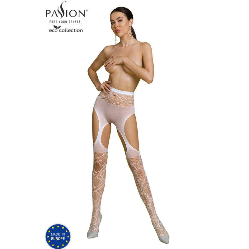 PASSION - ECO COLLECTION BODYSTOCKING ECO S005 SCHWARZ