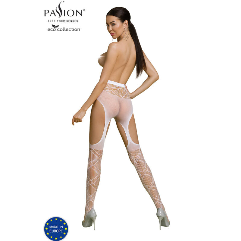 PASSION - ECO COLLECTION BODYSTOCKING ECO S005 SCHWARZ