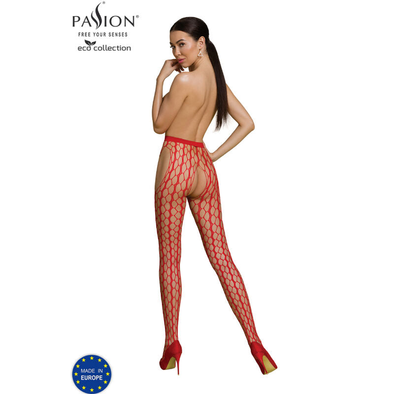 PASSION - ECO COLLECTION BODYSTOCKING ECO S007 SCHWARZ